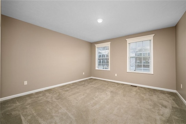 empty room with carpet