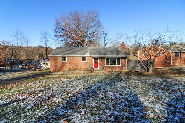 view of rear view of house