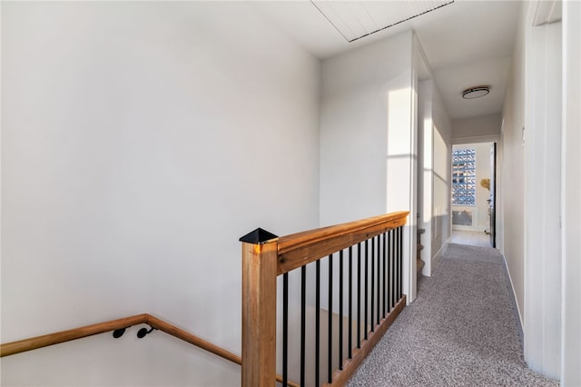 1940 Warriors Rd, Banksville/Westwood, PA 15205 - corridor featuring an upstairs landing and carpet