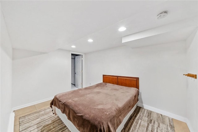 bedroom with pool table