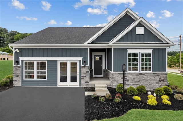 view of craftsman inspired home