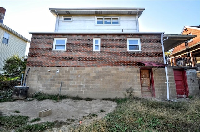 view of rear view of house