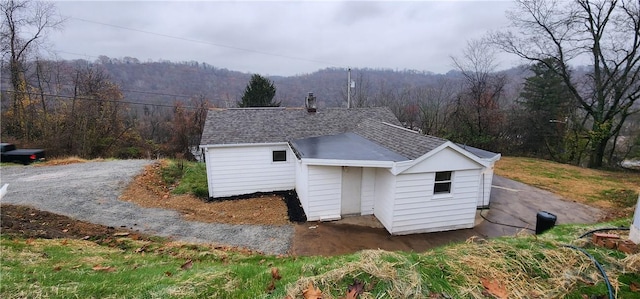 view of home's exterior