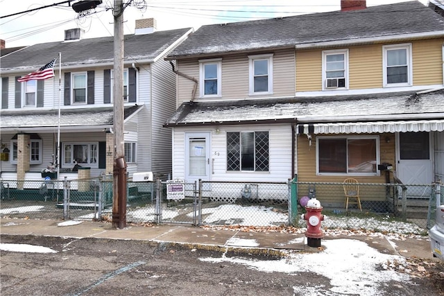 view of townhome / multi-family property