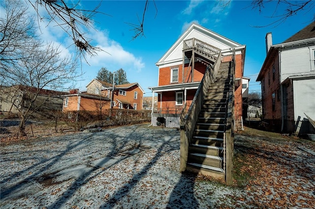 view of back of house