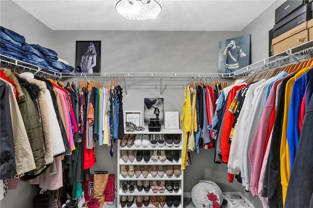 view of spacious closet