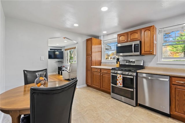 kitchen featuring stainless steel appliances