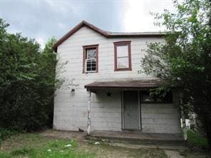 view of back of property