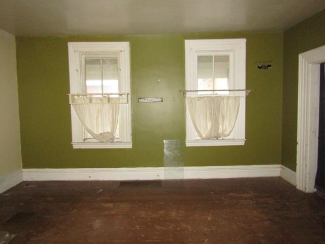 view of empty room