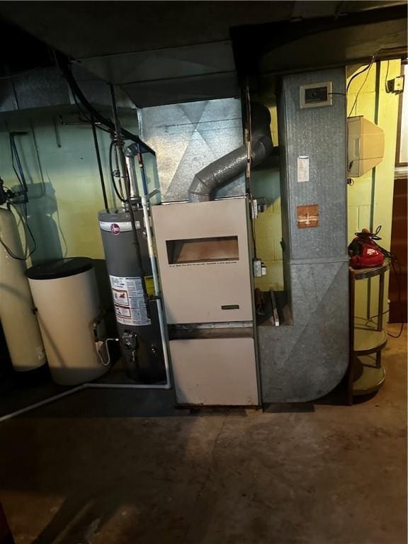 utilities with water heater