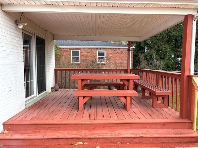 view of deck