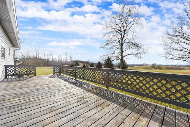 view of deck