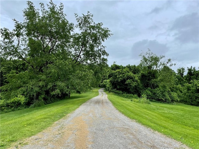 view of road