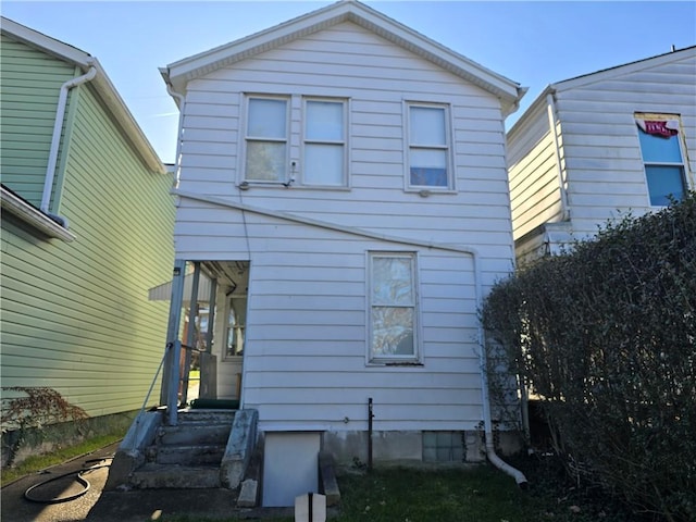 view of rear view of house