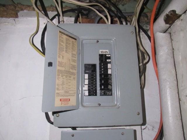 utilities with electric panel