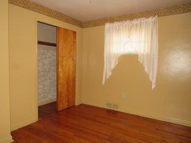 interior space featuring hardwood / wood-style flooring