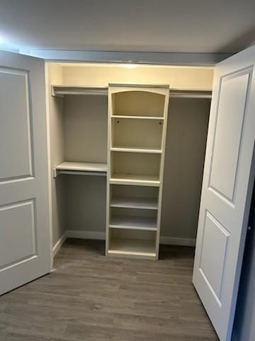 view of closet