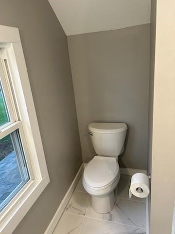 bathroom with toilet