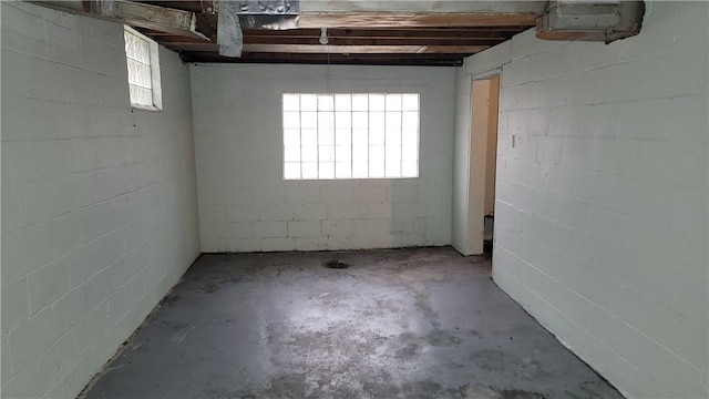 1802 Alcoa Dr, Arnold, PA 15068 - basement with concrete block wall
