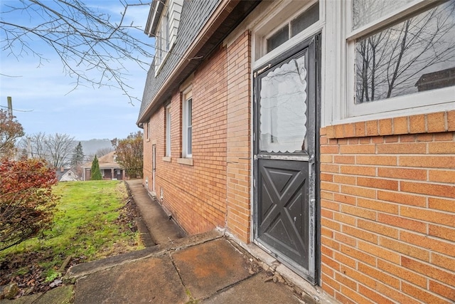 view of entrance to property