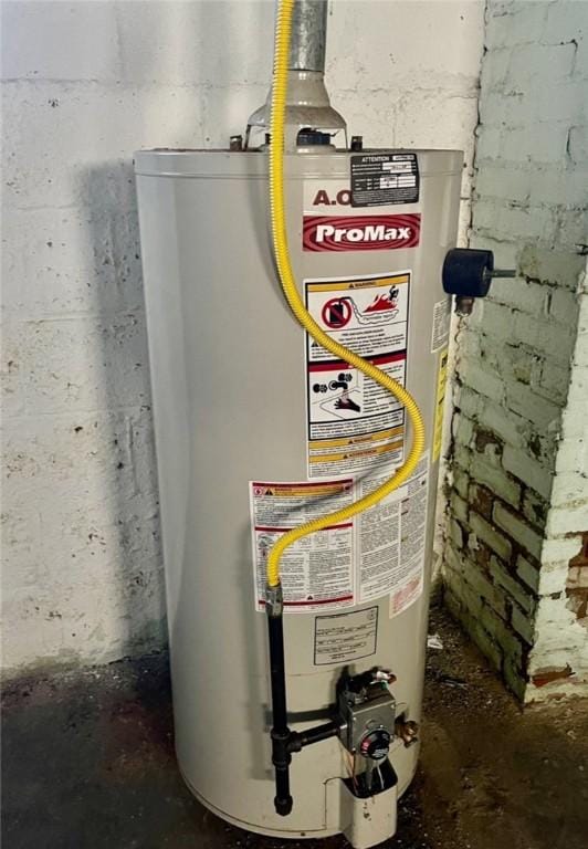 utilities with gas water heater