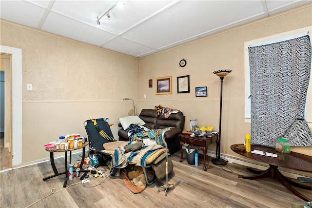 interior space featuring light hardwood / wood-style flooring