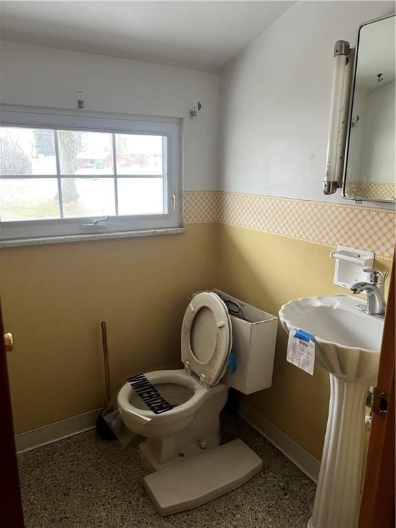 bathroom with toilet