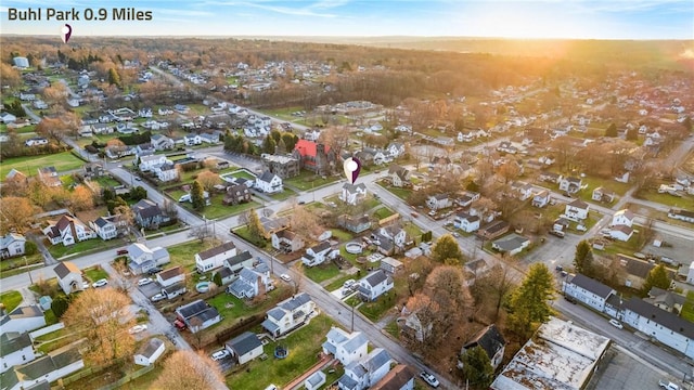 drone / aerial view