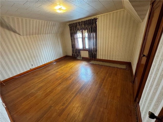 interior space featuring hardwood / wood-style floors