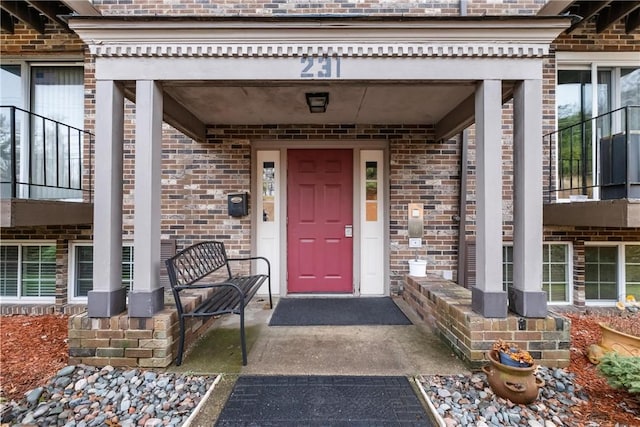 view of property entrance