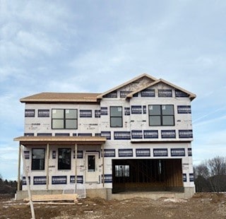 view of property under construction