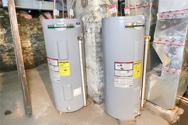 utilities with electric water heater