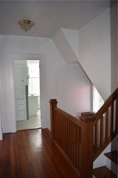 interior space featuring hardwood / wood-style flooring