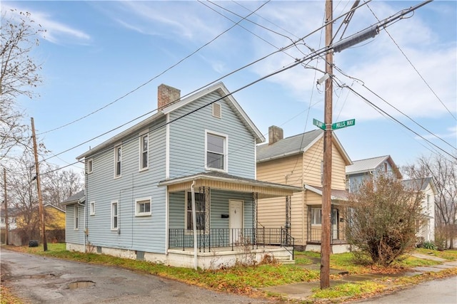 front of property with covered porch