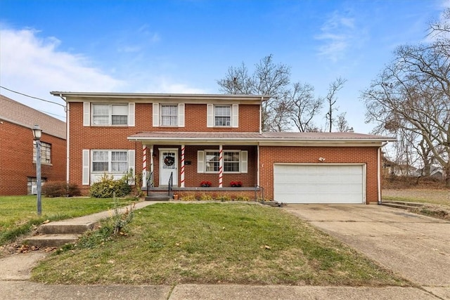 471 New York Ave, Rochester, PA 15074 - view of front of house featuring a garage and a front lawn
