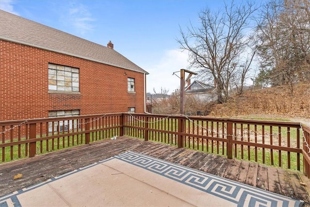 471 New York Ave, Rochester, PA 15074 - view of wooden terrace