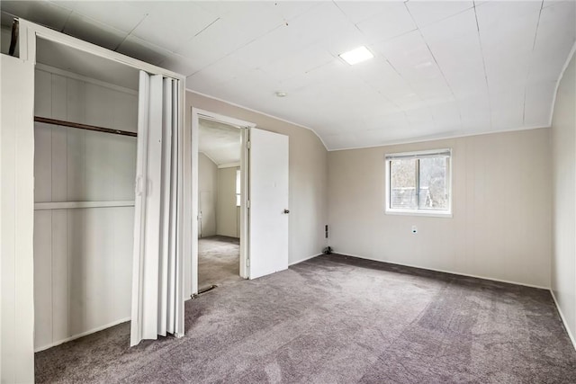 unfurnished bedroom with carpet