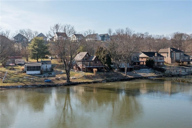 property view of water