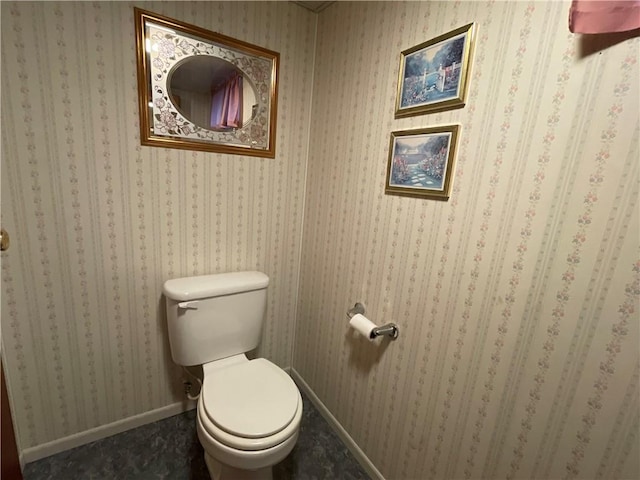 bathroom with toilet