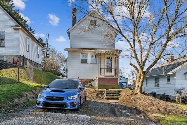 view of front of house