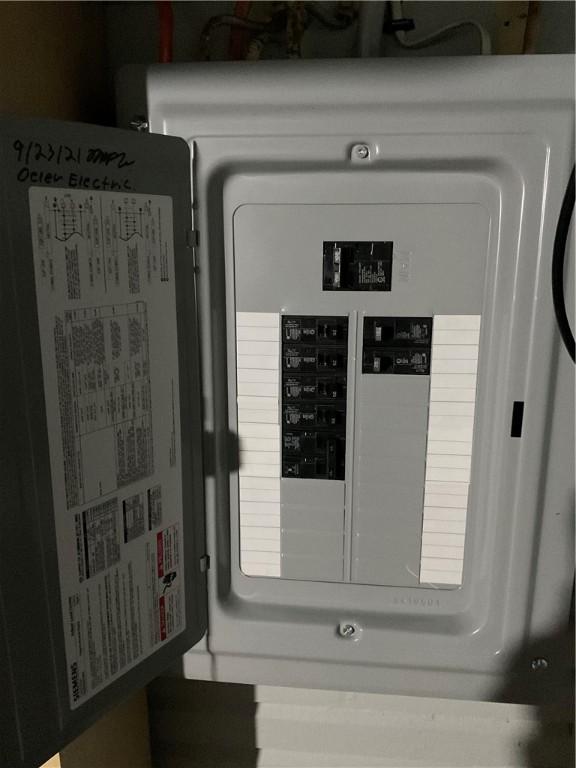 utilities with electric panel