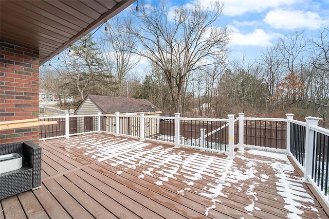 view of deck