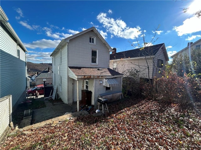 view of rear view of house