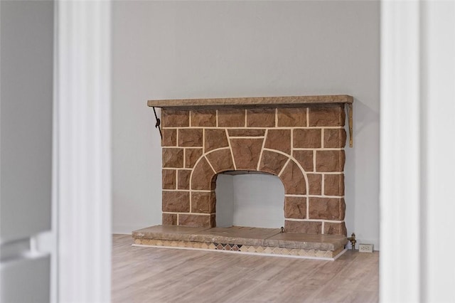 room details featuring wood-type flooring