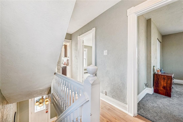 interior space featuring light hardwood / wood-style floors