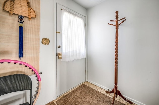 entryway with a healthy amount of sunlight