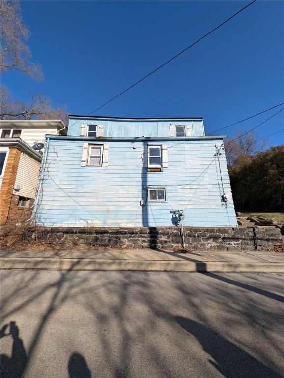 view of rear view of house