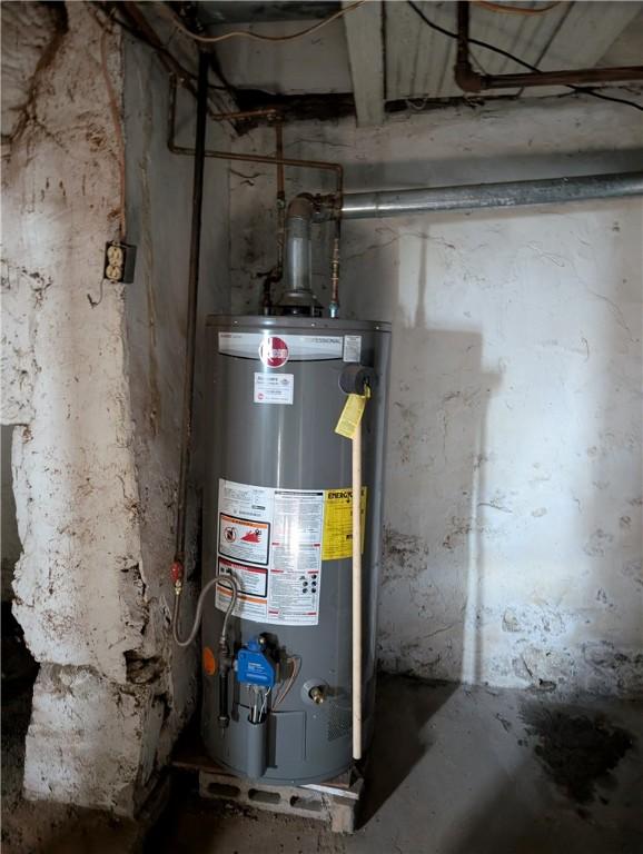 utilities with gas water heater