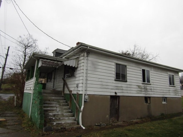 view of property exterior