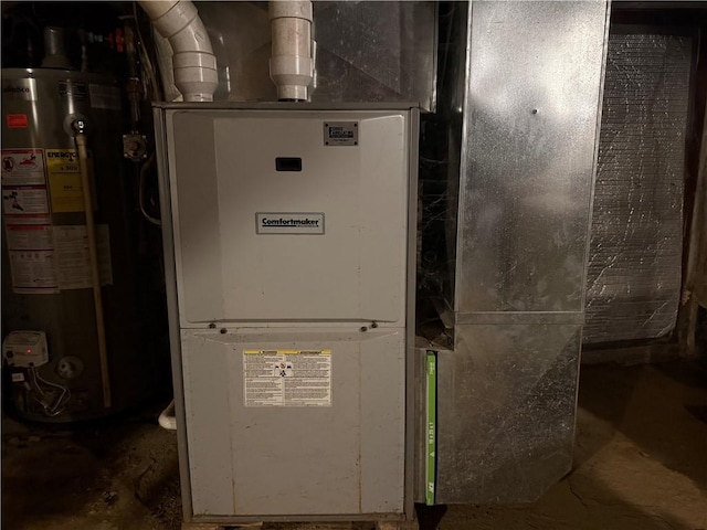 230 Gastown Rd, Plumcreek Twp, PA 15774 - utility room with water heater